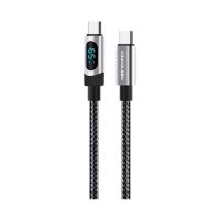 Καλώδιο φόρτισης & data με ψηφιακή οθόνη - USB Type-C σε Type-C - Super Fast Charge - X163 - 65W - 901639